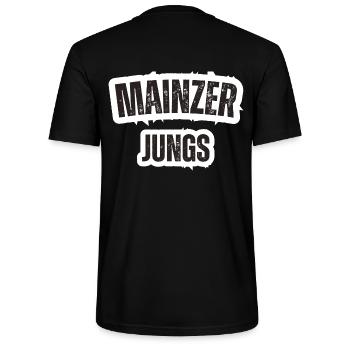 Garçons de Mayence - T-shirt bio CRAFTER Stanley Stella Unisexe - noir - Dos - Michal (187cm)