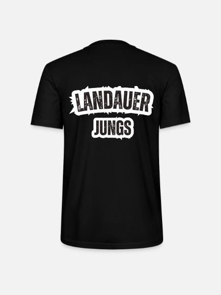 Landauer Boys Palatinate - Stanley/Stella CRAFTER Unisex Organic T-Shirt - black