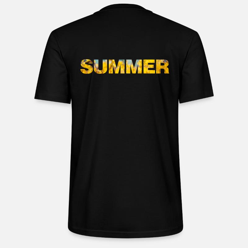 Summer - Stanley/Stella Unisex Bio-T-Shirt CRAFTER - Schwarz