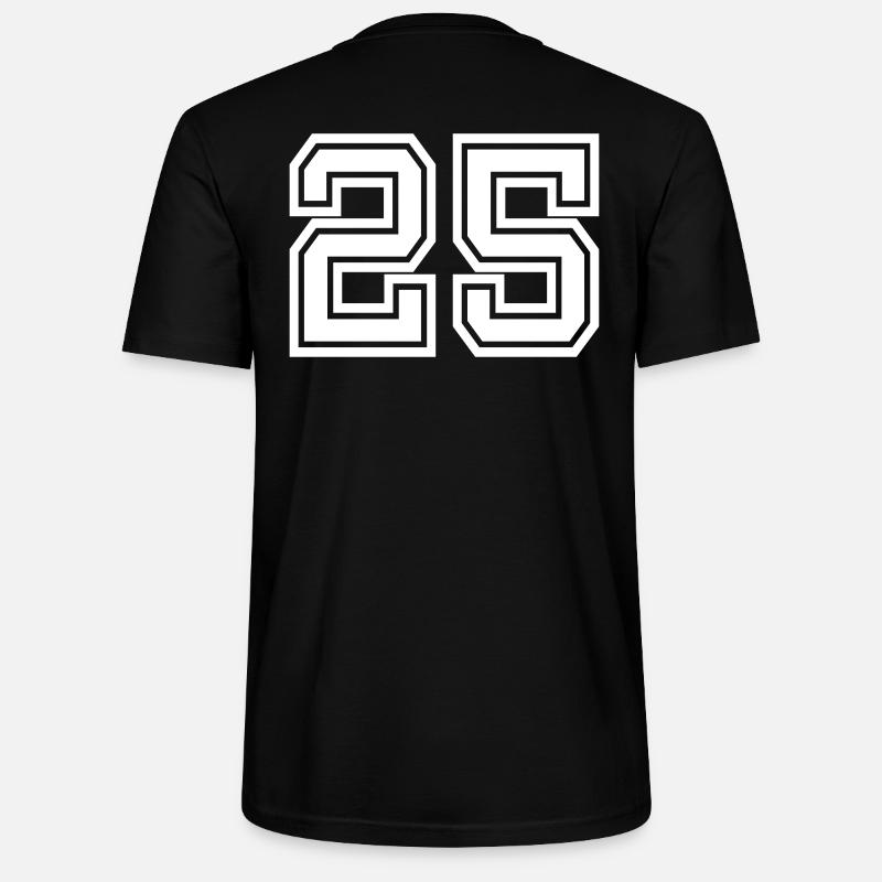 25 - Stanley/Stella Unisex Bio-T-Shirt CRAFTER - Schwarz