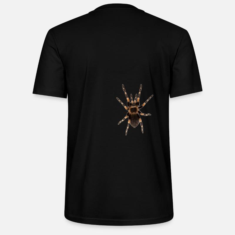 Spinne - Stanley/Stella Unisex Bio-T-Shirt CRAFTER - Schwarz