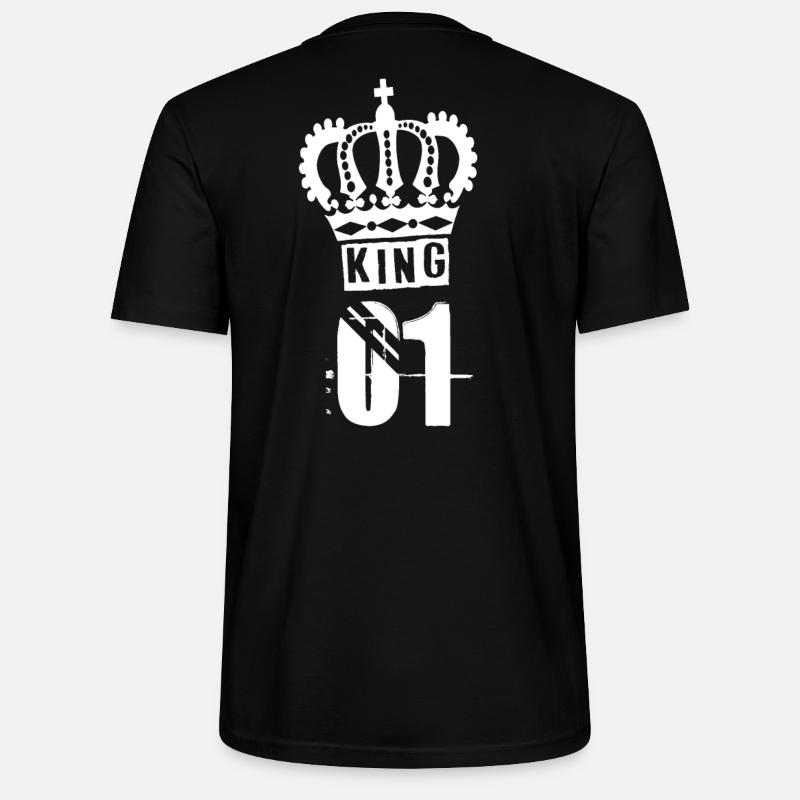 KING - Stanley/Stella Unisex Bio-T-Shirt CRAFTER - Schwarz