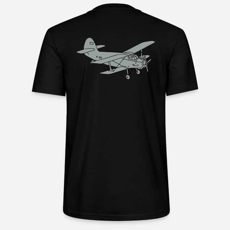 Doppeldecker - Stanley/Stella Unisex Bio-T-Shirt CRAFTER - Schwarz