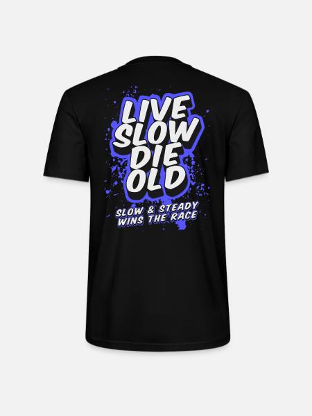 Live Slow, Die Old - LSDO - Stanley/Stella Unisex Bio-T-Shirt CRAFTER - Schwarz