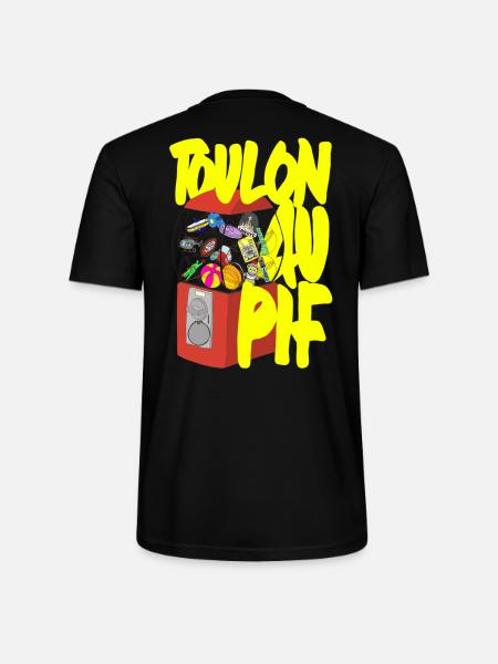 Toulon im Pif - Stanley/Stella Unisex Bio-T-Shirt CRAFTER - Schwarz