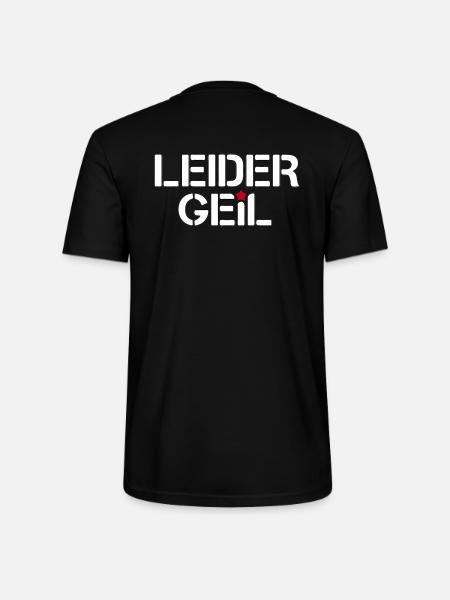Leider Geil - Stanley/Stella Unisex Bio-T-Shirt CRAFTER - Schwarz