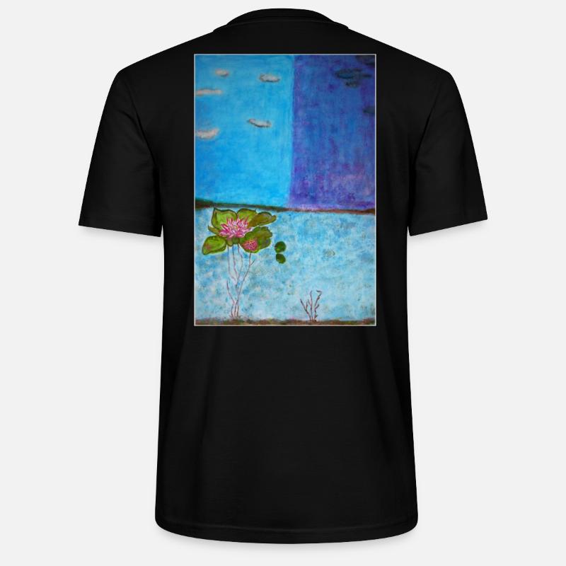 Classification RAUNKIER Hydrophyte Melika - Stanley/Stella CRAFTER Unisex Organic T-Shirt - black