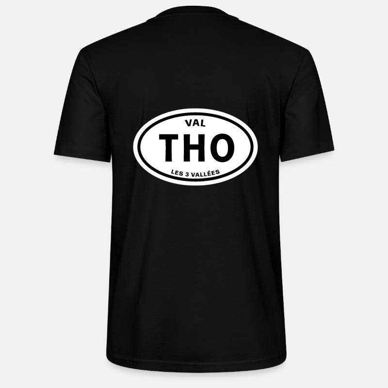 Val Thorens - Stanley/Stella Unisex Bio-T-Shirt CRAFTER - Schwarz