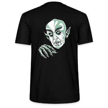 NOSFERATU - T-shirt bio CRAFTER Stanley Stella Unisexe - noir - Dos - Michal (187cm)