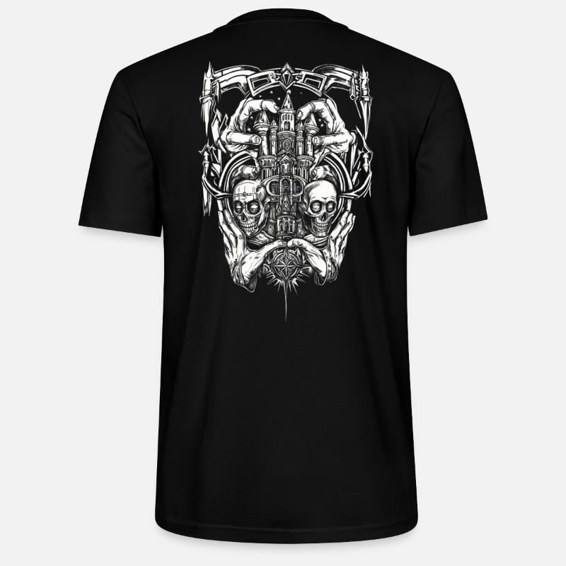 conception de tatouage streetpunk - T-shirt bio CRAFTER Stanley Stella Unisexe - noir
