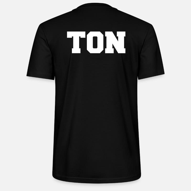 Ton - Stanley/Stella Unisex Bio-T-Shirt CRAFTER - Schwarz