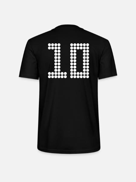 10 - Stanley/Stella Unisex Bio-T-Shirt CRAFTER - Schwarz