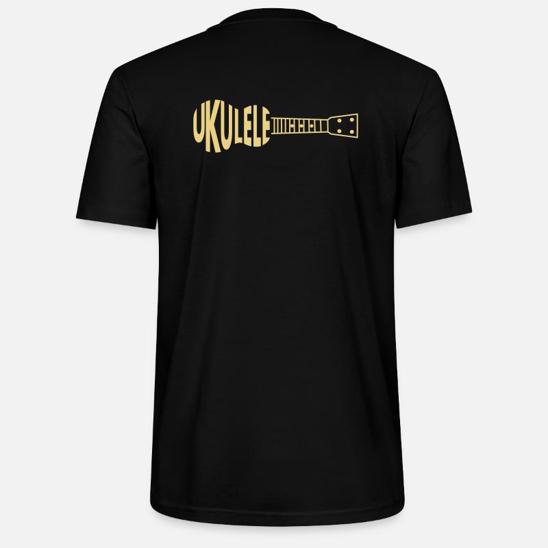 Ukulele Ukulele - Stanley/Stella Unisex Bio-T-Shirt CRAFTER - Schwarz