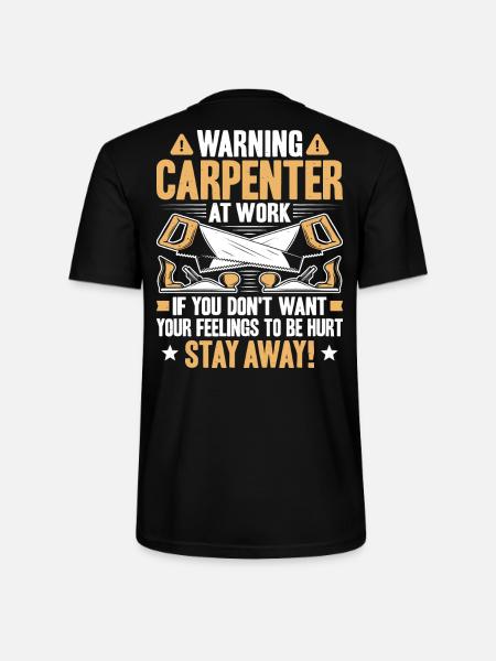 Carpenter Carpenter Carpentry Carpenter - Stanley/Stella CRAFTER Unisex Organic T-Shirt - black
