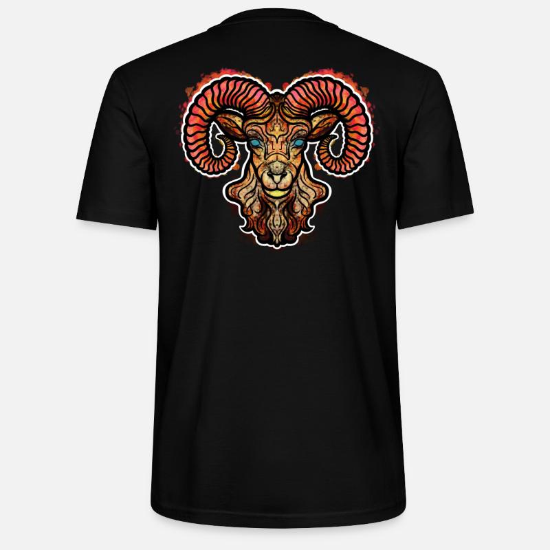 Bélier - T-shirt bio CRAFTER Stanley Stella Unisexe - noir
