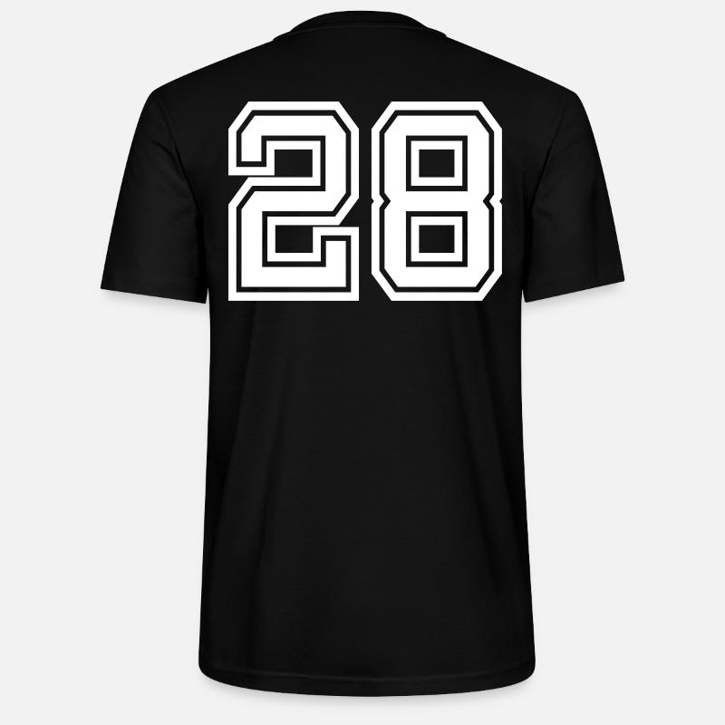 28 - Stanley/Stella Unisex Bio-T-Shirt CRAFTER - Schwarz