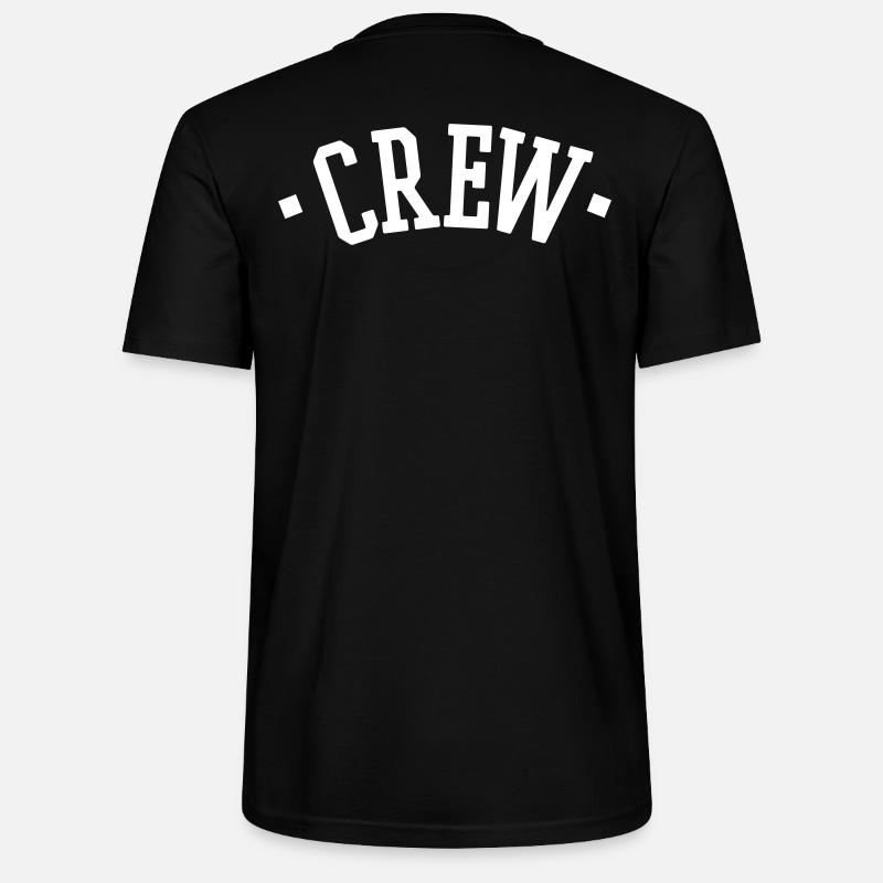 CREW - Stanley/Stella Unisex Bio-T-Shirt CRAFTER - Schwarz