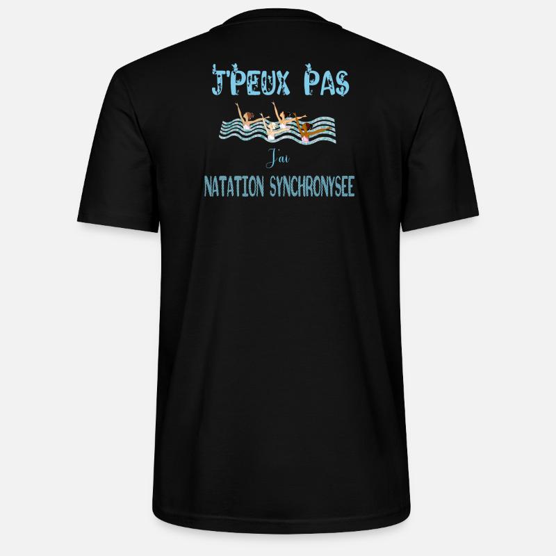 j'peux pas j'ai natation synchronisee - T-shirt bio CRAFTER Stanley Stella Unisexe - noir