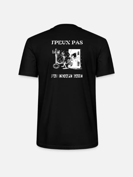 J'peux pas j'ai escape game - T-shirt bio CRAFTER Stanley Stella Unisexe - noir