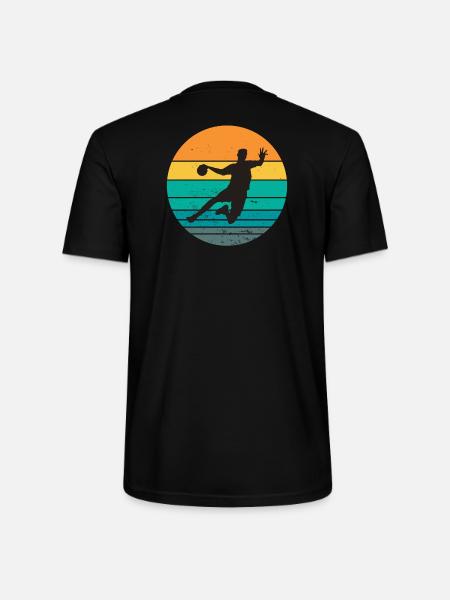handball, handball fan, playing handball - Stanley/Stella CRAFTER Unisex Organic T-Shirt - black