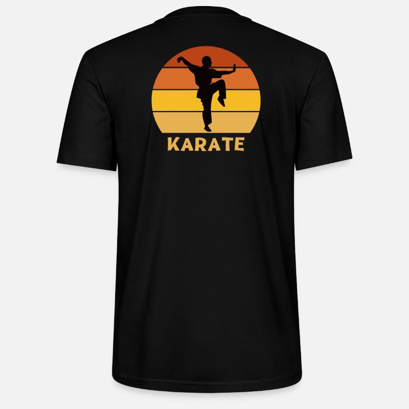 Karate, Karate-Fan, mach Karate - Stanley/Stella Unisex Bio-T-Shirt CRAFTER - Schwarz
