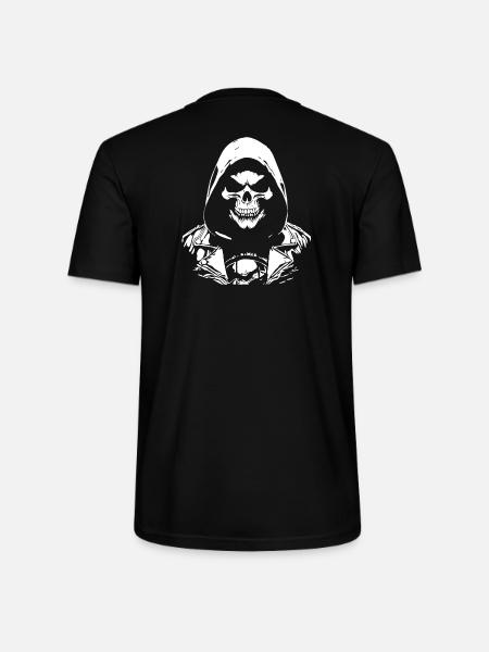 Calavera Rock and Roll - Camiseta unisex ecológica CRAFTER de Stanley/Stella - negro