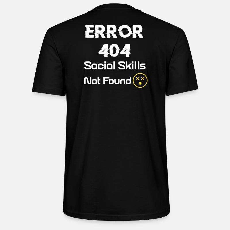 Sozialkompetenz - Stanley/Stella Unisex Bio-T-Shirt CRAFTER - Schwarz