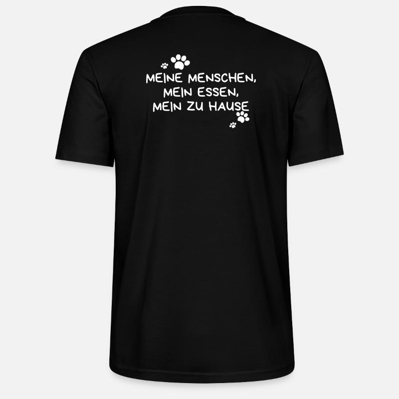 Haustier Witz - Stanley/Stella Unisex Bio-T-Shirt CRAFTER - Schwarz