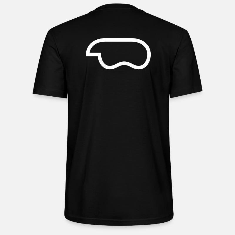 controller-outline-weiss - Stanley/Stella Unisex Bio-T-Shirt CRAFTER - Schwarz