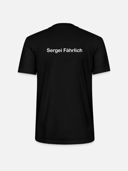 Sergei Fährlich - Stanley/Stella CRAFTER Unisex Organic T-Shirt - black