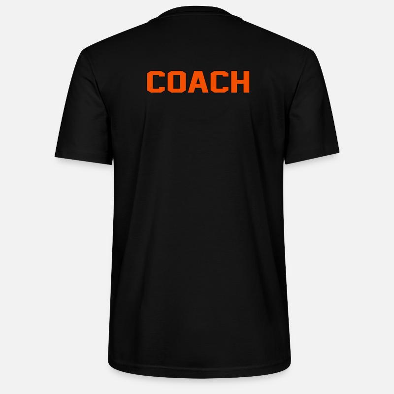 Coach - Entraîneur - T-shirt bio CRAFTER Stanley Stella Unisexe - noir