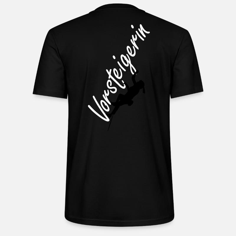 Vorsteigerin - Stanley/Stella Unisex Bio-T-Shirt CRAFTER - Schwarz