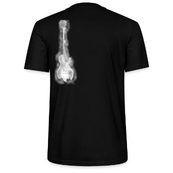 Elektrogitarre, guitar - Stanley/Stella Unisex Bio-T-Shirt CRAFTER - Schwarz - Hinten - Michal (187cm)