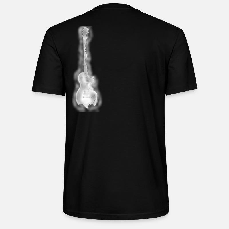Guitare électrique, guitar - T-shirt bio CRAFTER Stanley Stella Unisexe - noir