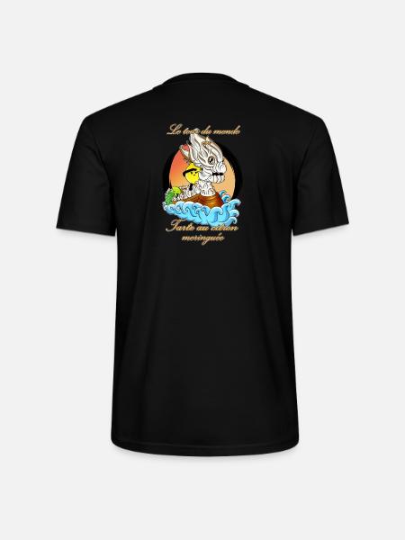 Lemon meringue pie - Stanley/Stella CRAFTER Unisex Organic T-Shirt - black
