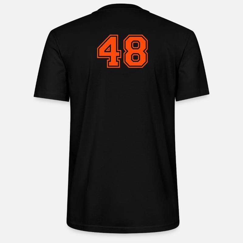 48 - Stanley/Stella Unisex Bio-T-Shirt CRAFTER - Schwarz