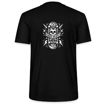 Patin ou matrice - T-shirt bio CRAFTER Stanley Stella Unisexe - noir - Dos - Michal (187cm)