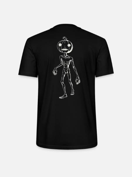 Kabocha-Albtraum – Mono - Stanley/Stella Unisex Bio-T-Shirt CRAFTER - Schwarz