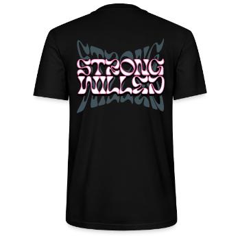 Sauvage - T-shirt bio CRAFTER Stanley Stella Unisexe - noir - Dos - Michal (187cm)