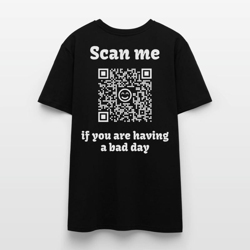 Code QR avec message sain T-shirt bio CRAFTER Stanley Stella Unisexe