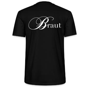 Braut - Stanley/Stella Unisex Bio-T-Shirt CRAFTER - Schwarz - Hinten - Michal (187cm)