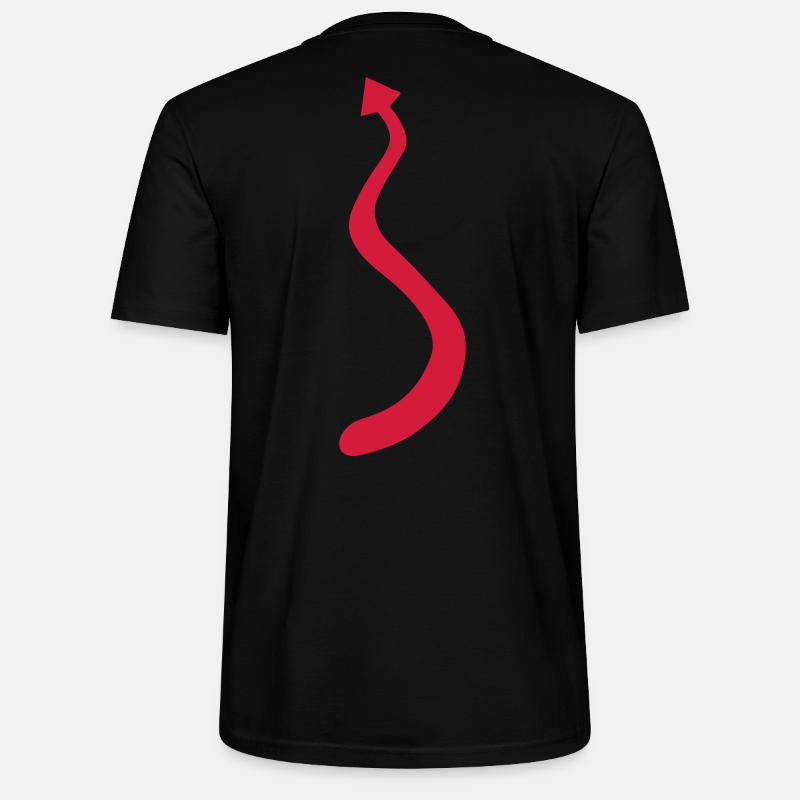 Teufel - Stanley/Stella Unisex Bio-T-Shirt CRAFTER - Schwarz