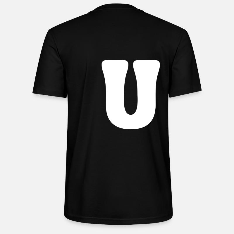 U - Stanley/Stella Unisex Bio-T-Shirt CRAFTER - Schwarz