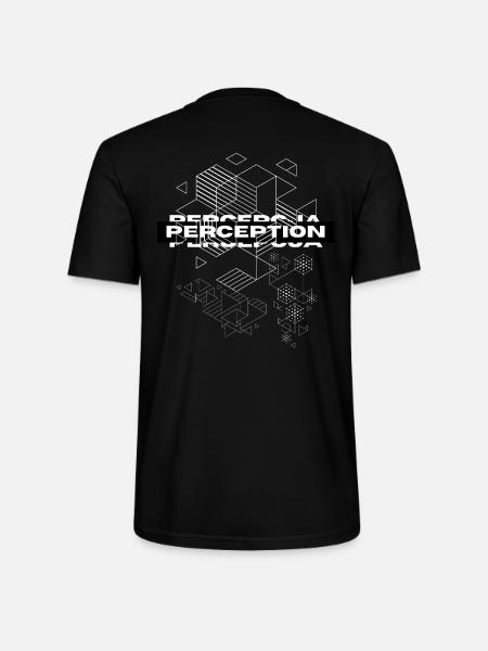 Perception Geometry Mystique - Stanley/Stella CRAFTER Unisex Organic T-Shirt - black