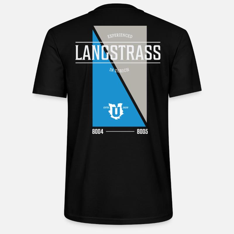 Langstrass Edition - Stanley/Stella Unisex Bio-T-Shirt CRAFTER - Schwarz