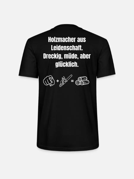Holzmacher aus Leidenschaft. - Stanley/Stella Unisex Bio-T-Shirt CRAFTER - Schwarz