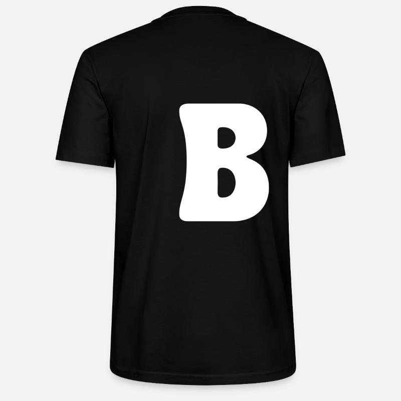 B - Stanley/Stella Unisex Bio-T-Shirt CRAFTER - Schwarz