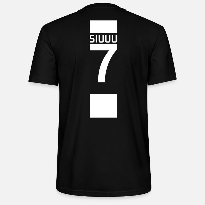 Siuuu - T-shirt bio CRAFTER Stanley Stella Unisexe - noir