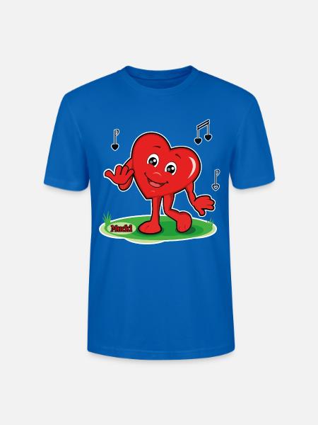 Mucki Trällert - Stanley/Stella Unisex Bio-T-Shirt CRAFTER - Pfauenblau