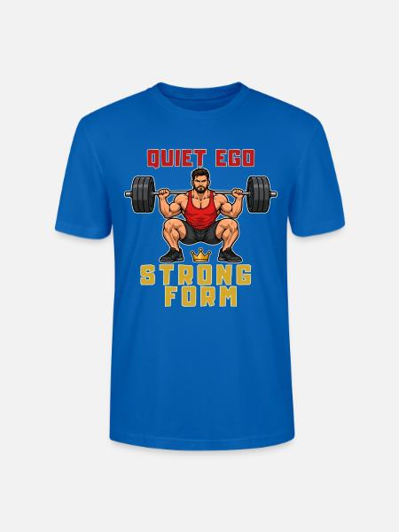 Stille Ego-starke Form - Stanley/Stella Unisex Bio-T-Shirt CRAFTER - Pfauenblau